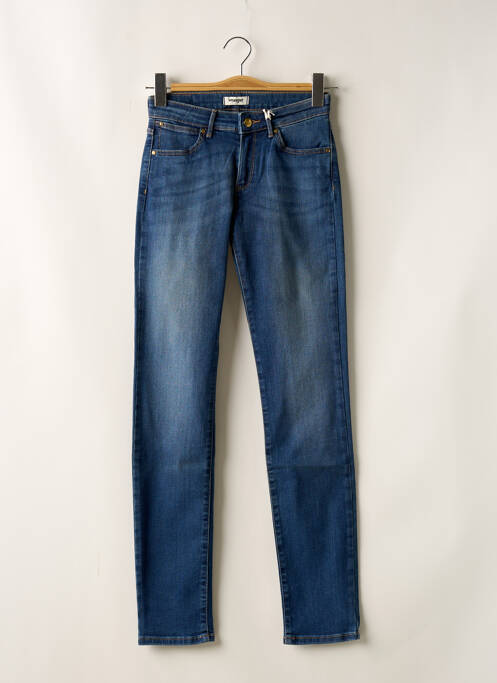 Blugi cu croială slim albastru WRANGLER femeie