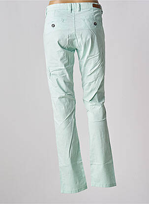 Pantalon chino închidere cu fermoar sub clapetă cu nasturi mărime normală verde DEELUXE femeie