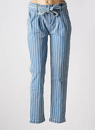 Blugi cu croială slim albastru DEELUXE femeie