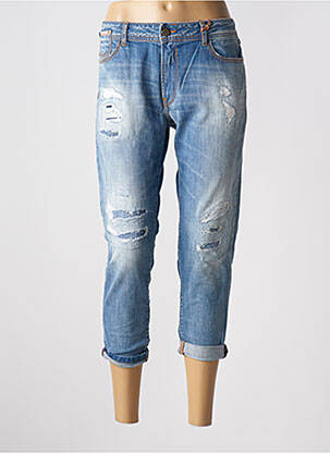 Blugi cu croială slim albastru SIXTY SEVEN femeie