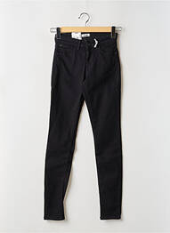 Pantalon slim elasticitate mărime normală negru WRANGLER femme