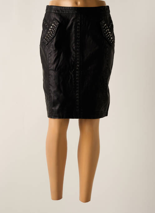 Fustă scurtă negru TRUSSARDI JEANS femeie