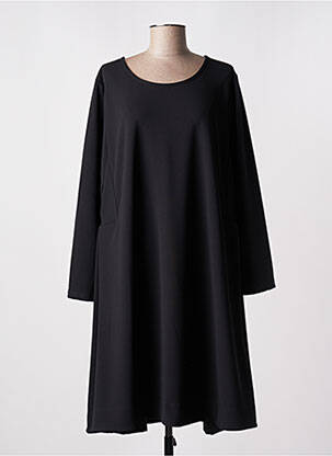 Rochie midi negru JUST CURVY femeie