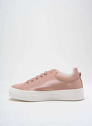 Adidași material neted toc de 4 la 6 cm roz ANNA VIRGILI femme