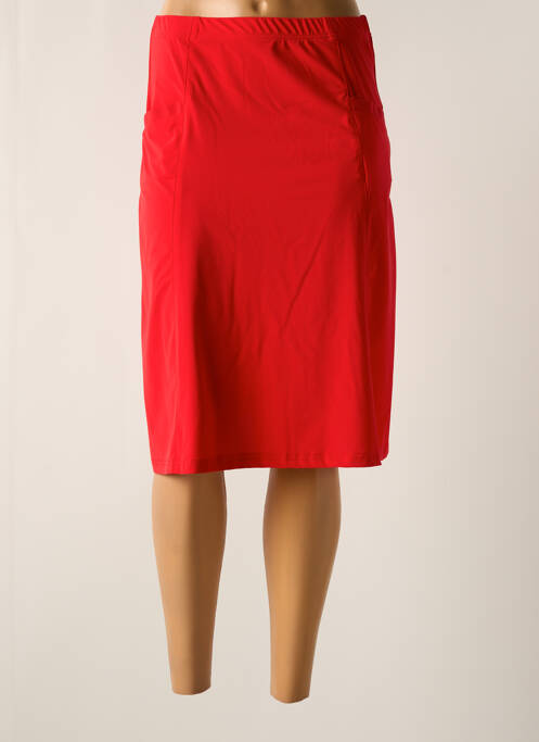 Fustă midi roșu CHRISTIAN MARRY femeie