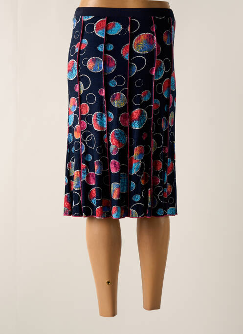 Fustă midi albastru FRANCE RIVOIRE femeie