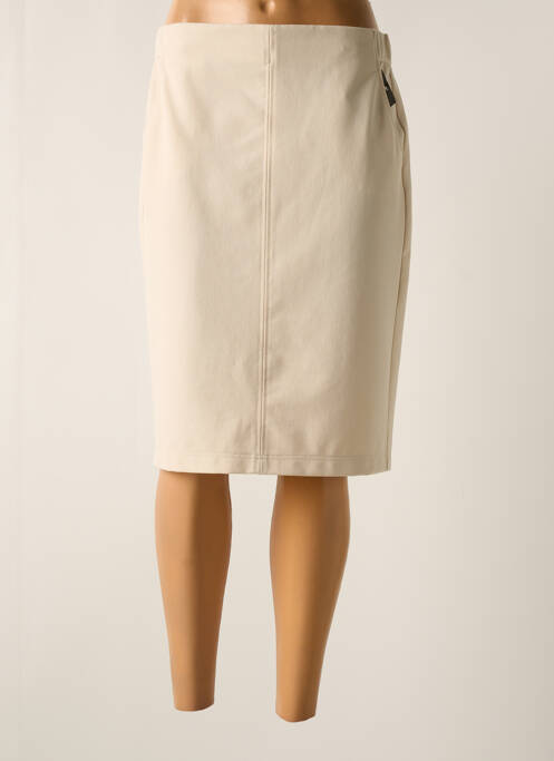 Fustă midi bej FRANK WALDER femeie