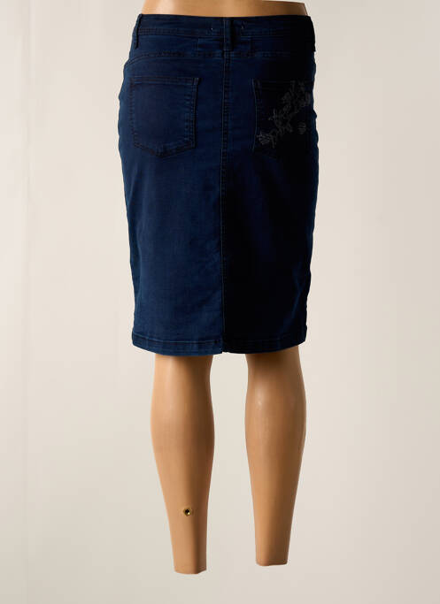 Fustă midi albastru MERI & ESCA femeie