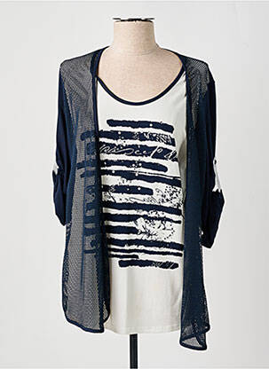 Tunică mâneci lungi albastru FRANK WALDER femeie