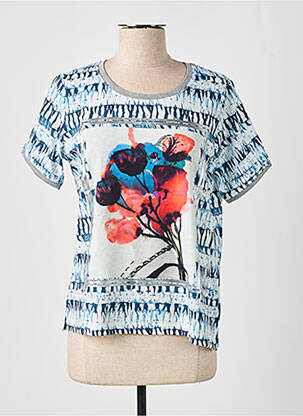 Top albastru FRANCE RIVOIRE femeie