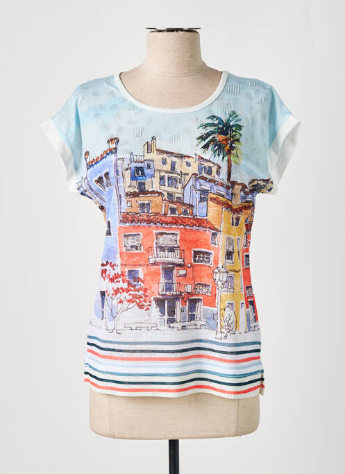 Top albastru JUPER femeie