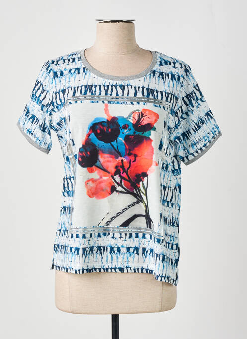 Top albastru FRANCE RIVOIRE femeie