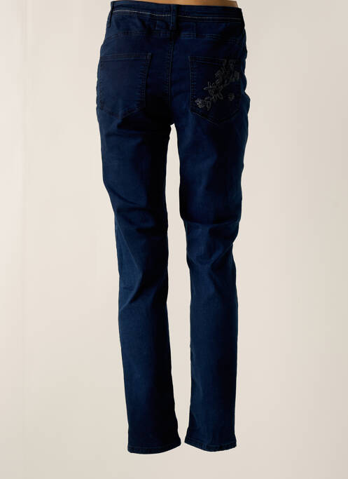 Blugi cu croială slim albastru MERI & ESCA femeie