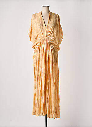 Rochie lungă bej MES DEMOISELLES...PARIS femeie