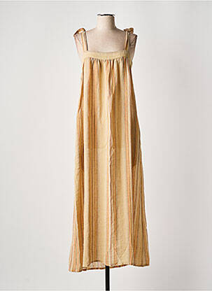 Rochie lungă bej DIEGA femeie