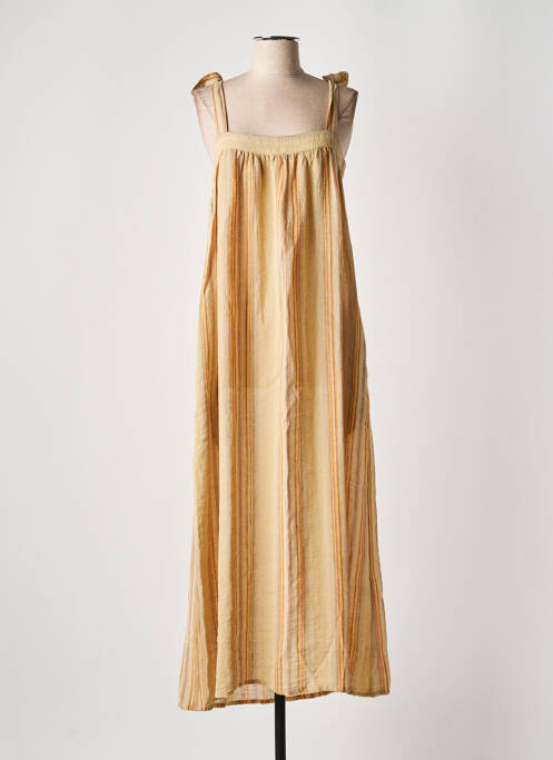 Rochie lungă bej DIEGA femeie