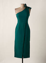Rochie midi fără mâneci fără mâneci verde ELISABETTA FRANCHI femeie