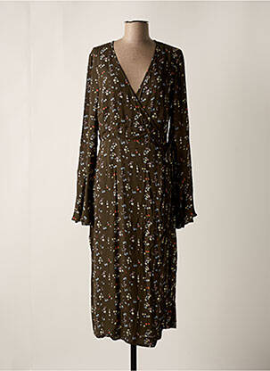 Rochie lungă verde ESSENTIEL ANTWERP femeie