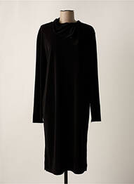 Rochie midi croială fluidă mâneci lungi negru BY MALENE BIRGER femeie