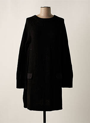 Rochie pulover negru SEMICOUTURE femeie