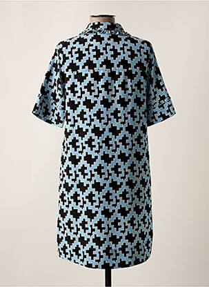 Rochie scurtă mâneci scurte mâneci scurte albastru ESSENTIEL ANTWERP femeie