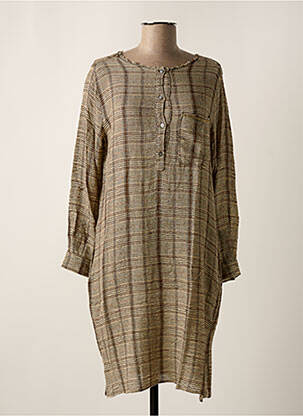 Rochie midi bej DIEGA femeie