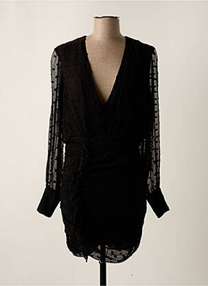 Rochie scurtă mâneci lungi mâneci lungi negru OUD femeie