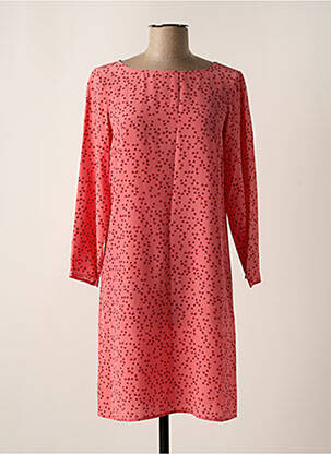 Rochie scurtă mâneci lungi mâneci lungi roz ATTIC AND BARN femeie