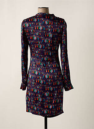 Rochie scurtă mâneci lungi mâneci lungi violet ATTIC AND BARN femeie