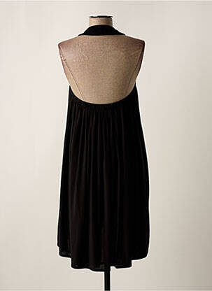 Rochie scurtă fără mâneci fără mâneci negru STELLA PARDO femeie