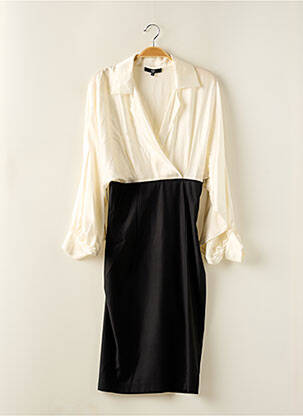 Rochie midi bej OUD femeie