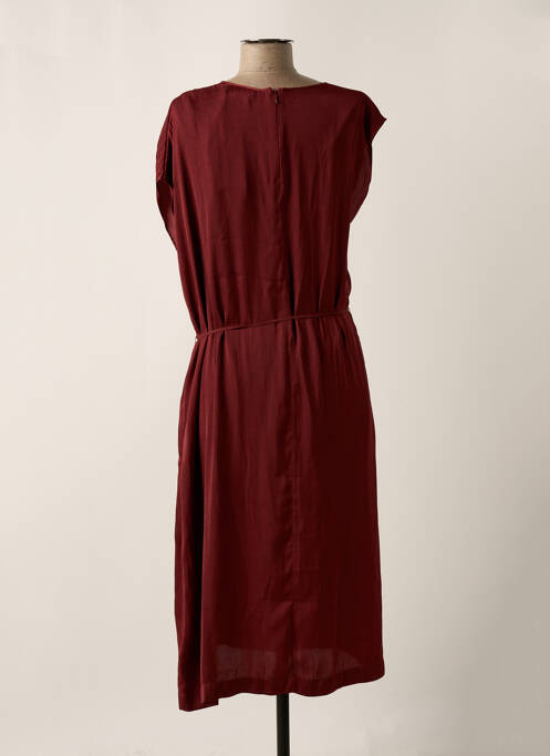 Rochie midi maro ESSENTIEL ANTWERP femeie