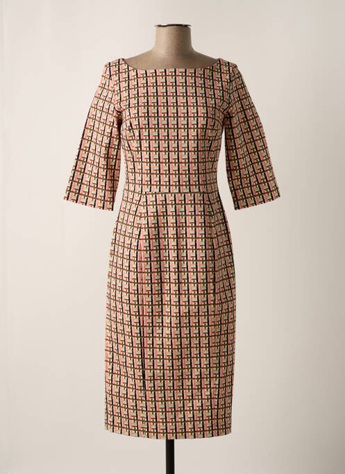 Rochie midi roz JACQUOTE femeie