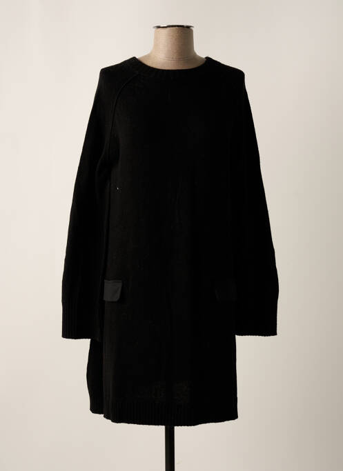 Rochie pulover negru SEMICOUTURE femeie