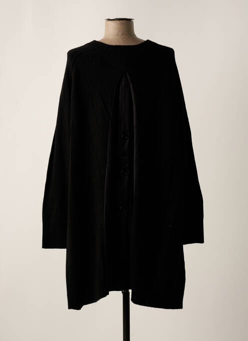 Rochie pulover negru SEMICOUTURE femeie