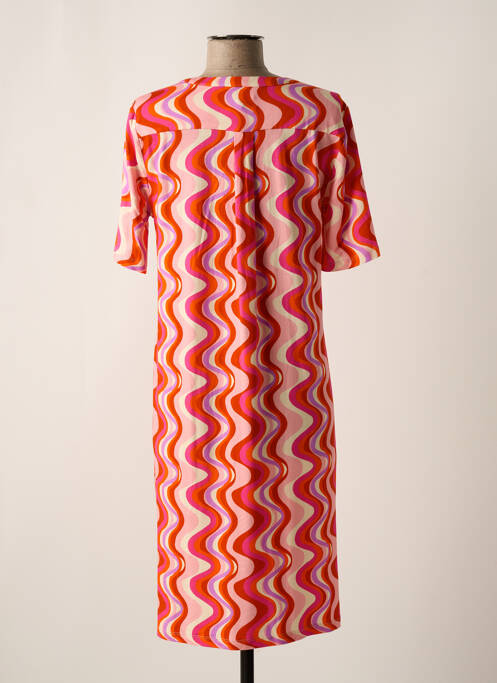 Rochie midi roz MAYJUNE femeie