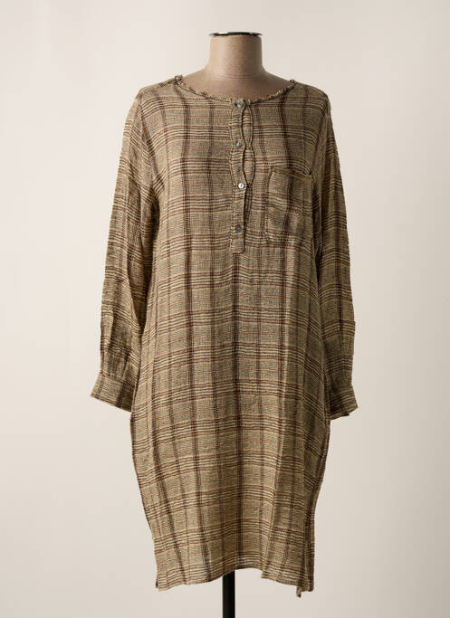 Rochie midi bej DIEGA femeie