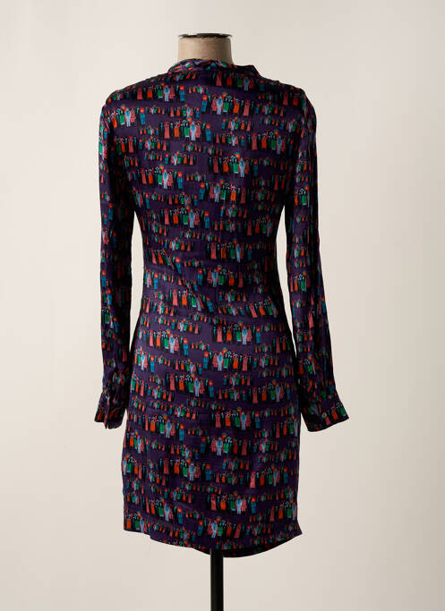 Rochie scurtă violet ATTIC AND BARN femeie