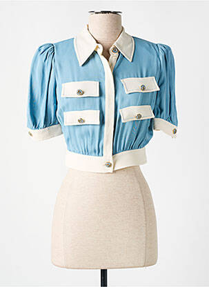 Cămașă albastru ELISABETTA FRANCHI femeie