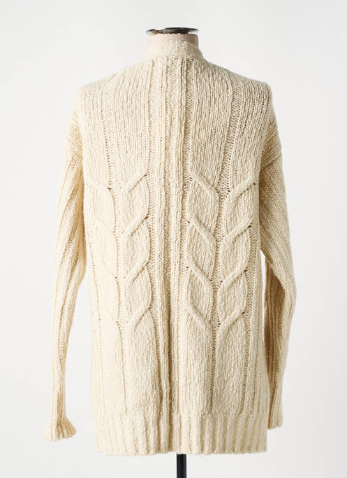 Vestă cu mâneci lungi bej FINE PARIS femeie