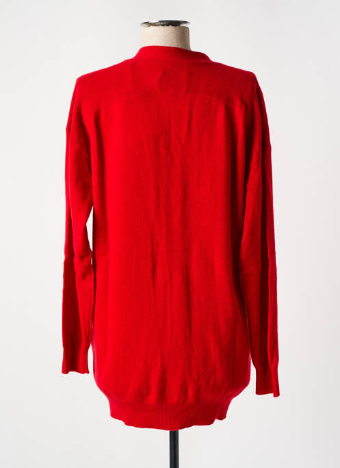 Vestă cu mâneci lungi roșu FINE PARIS femeie