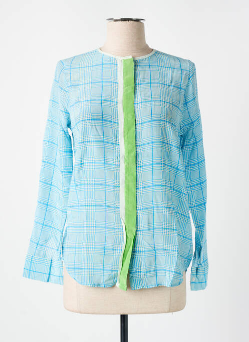 Cămașă țesătură crep mâneci lungi albastru ESSENTIEL ANTWERP femme