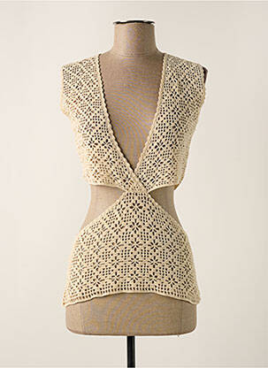 Top bej STELLA PARDO femeie