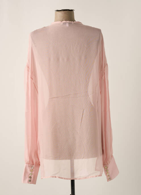 Tunică mâneci lungi roz OUD femeie