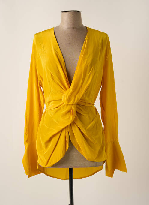 Tunică mâneci lungi galben OUD femeie