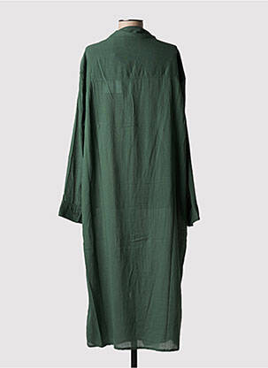 Rochie lungă mâneci lungi mâneci lungi verde LAURENCE BRAS femeie