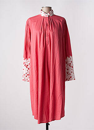 Rochie midi mâneci lungi mâneci lungi roz VALENTINE GAUTHIER femeie