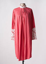 Rochie midi mâneci lungi mâneci lungi roz VALENTINE GAUTHIER femme