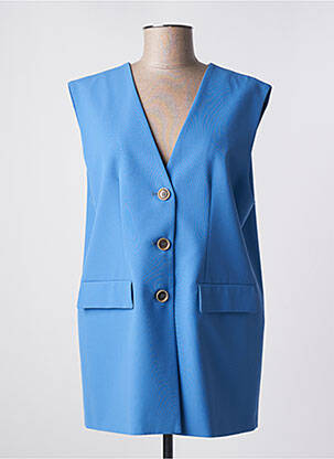 Jachete elegante buzunare albastru SEMICOUTURE femeie