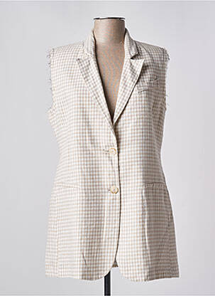 Sacou buzunare bej SEMICOUTURE femeie